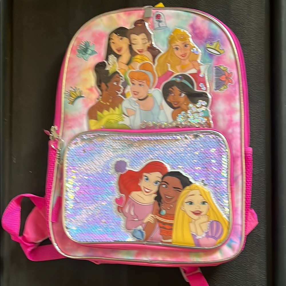 New with tags, Disney Princess back pack